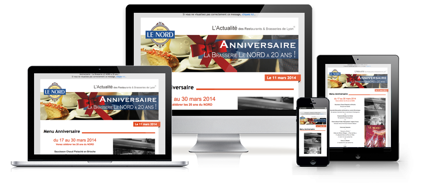 Newsletter Nord Sud Brasserie