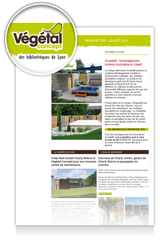 Newsletter Vegetal Concept